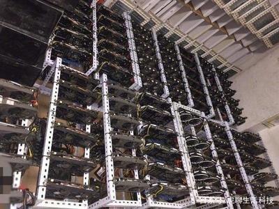 A modern Bitcoin mining farm utilizes sophisticated cooling systems to maintain optimal operating temperatures for its ASIC miners.