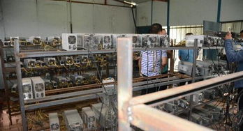 A close-up of a meticulously organized mining rig, highlighting the efficient cooling system and powerful GPUs that are crucial for profitable mining.